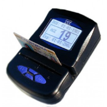 Portable Magnetic & 2D Barcode Reader /wBattery Pack